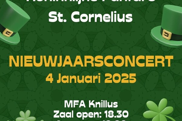 Nieuwjaarsconcert Fanfare St Cornelius